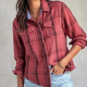 Outerknown Women’s Blanket Shirt, size XS/S; excellent, like-new condition